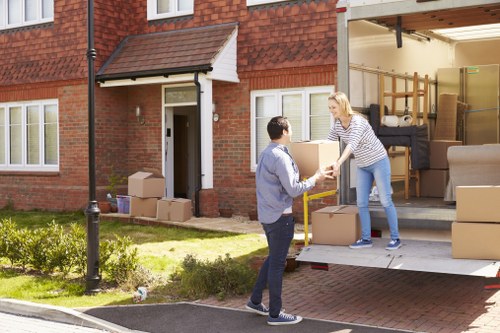 Customer raising a service complaint with a moving company