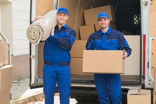 Moving desks and IT equipment during a Kingston office relocation
