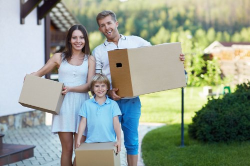 Removal van service for Kingston home moves and local streets