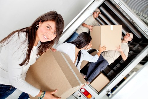 Careful handling of household items during a Kingston relocation